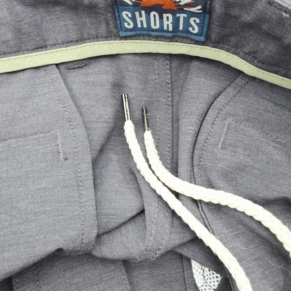 Faherty Belt Loop All Day Shorts Gray Drawstring 9